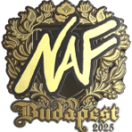 Sticker | NAF (Gold) | Budapest 2025