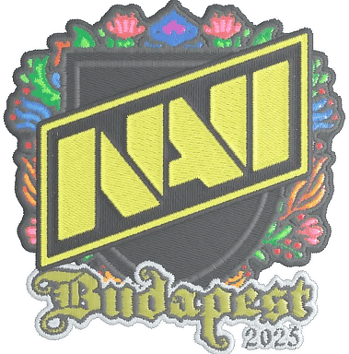 印花 | Natus Vincere（刺绣）| 2025年布达佩斯锦标赛