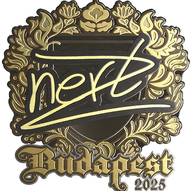 Sticker | NertZ (Gold) | Budapest 2025