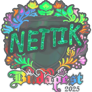 Sticker | nettik (Holo) | Budapest 2025