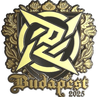 Sticker | Ninjas in Pyjamas (Gold) | Budapest 2025