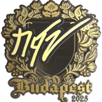 Sticker | NQZ (Gold) | Budapest 2025
