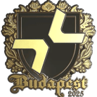 Sticker | PARIVISION (Gold) | Budapest 2025 image