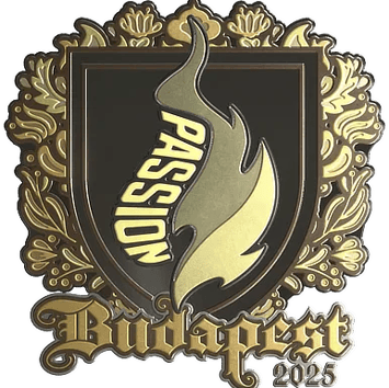 印花 | Passion UA（金色）| 2025年布达佩斯锦标赛