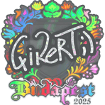 Sticker | qikert (Holo) | Budapest 2025