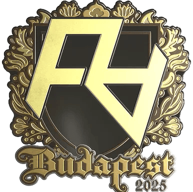 Sticker | Rare Atom (Gold) | Budapest 2025