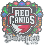 Sticker | RED Canids (Embroidered) | Budapest 2025