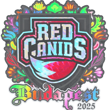 Sticker | RED Canids (Holo) | Budapest 2025