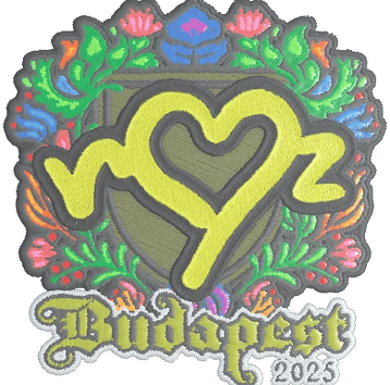 Sticker | ropz (Embroidered) | Budapest 2025