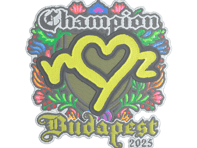 Sticker | ropz (Embroidered, Champion) | Budapest 2025