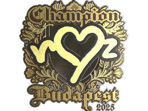 Sticker | ropz (Gold, Champion) | Budapest 2025