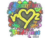 Sticker | ropz (Holo, Champion) | Budapest 2025