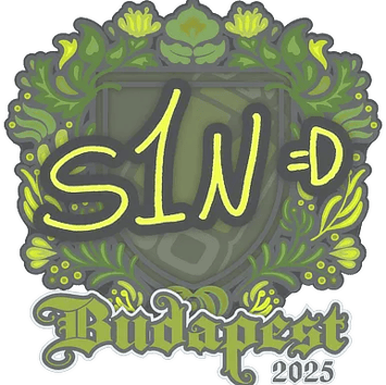 Sticker | s1n | Budapest 2025
