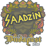 Sticker | saadzin | Budapest 2025