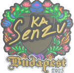 Sticker | Senzu (Embroidered) | Budapest 2025