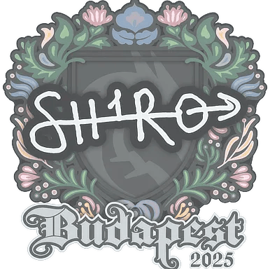 Sticker | sh1ro | Budapest 2025