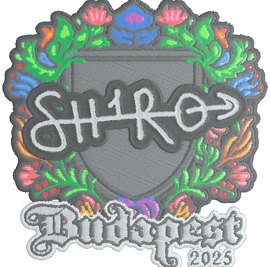 Sticker | sh1ro (Embroidered) | Budapest 2025