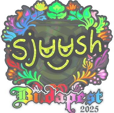 Sticker | sjuush (Holo) | Budapest 2025