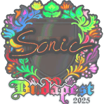 Sticker | Sonic (Holo) | Budapest 2025