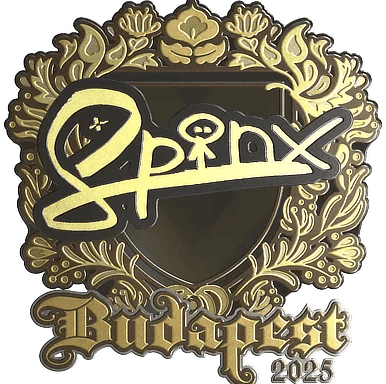 Sticker | Spinx (Gold) | Budapest 2025