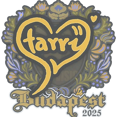 Sticker | Starry | Budapest 2025