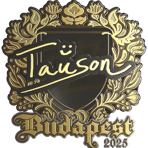 Sticker | Tauson (Gold) | Budapest 2025