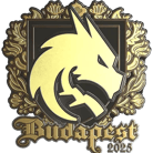 Sticker | Team Spirit (Gold) | Budapest 2025 image
