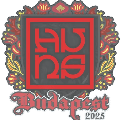 Sticker | The Huns | Budapest 2025