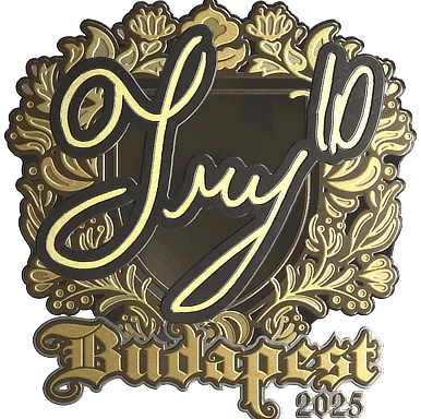 Sticker | TRY (Gold) | Budapest 2025
