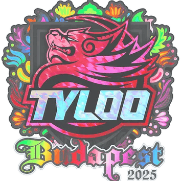 印花 | TYLOO（全息）| 2025年布达佩斯锦标赛