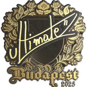 Sticker | ultimate (Gold) | Budapest 2025