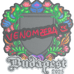 Sticker | venomzera (Embroidered) | Budapest 2025