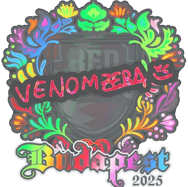 Sticker | venomzera (Holo) | Budapest 2025