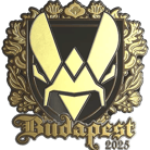 Sticker | Vitality (Gold) | Budapest 2025 image