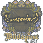Sticker | westmelon | Budapest 2025