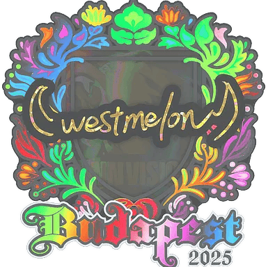 Sticker | westmelon (Holo) | Budapest 2025