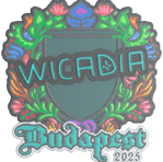 Sticker | Wicadia (Embroidered) | Budapest 2025