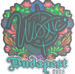 Sticker | woxic (Embroidered) | Budapest 2025