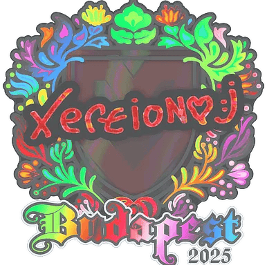 Sticker | xertioN (Holo) | Budapest 2025