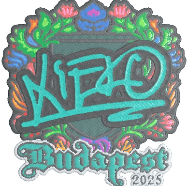 Sticker | xiELO (Embroidered) | Budapest 2025