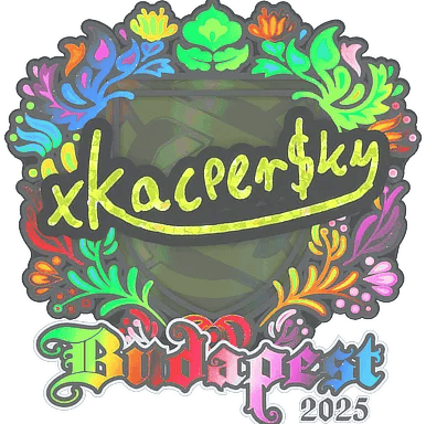 Sticker | xKacpersky (Holo) | Budapest 2025