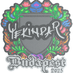 Sticker | YEKINDAR (Embroidered) | Budapest 2025