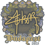 Sticker | z4KR | Budapest 2025