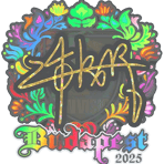 Sticker | z4KR (Holo) | Budapest 2025