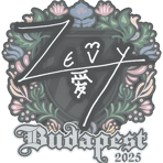 Sticker | zevy | Budapest 2025