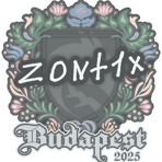 Sticker | zont1x | Budapest 2025