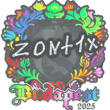 Sticker | zont1x (Holo) | Budapest 2025