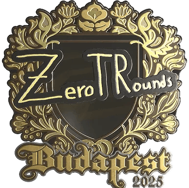 Sticker | ztr (Gold) | Budapest 2025