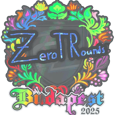 Sticker | ztr (Holo) | Budapest 2025