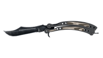 Butterfly Knife | Black Laminate